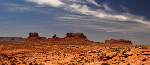 Americké Monument Valley aneb tam, kde žijí Navahové