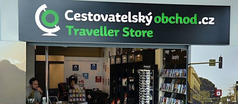 Cestovatelský obchod nově na letišti Václava Havla