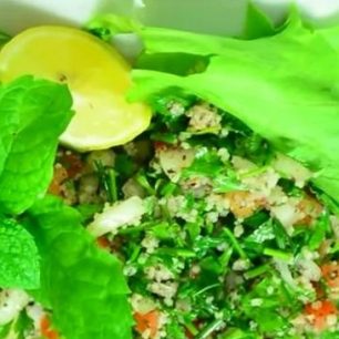 Tabouleh, arabský střípek z etnokuchyně v podání šéfkuchaře Milana Václavíka 