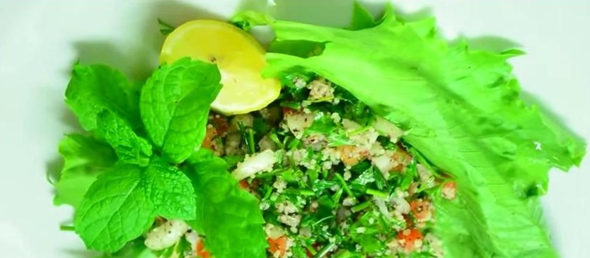 Tabouleh, arabský střípek z etnokuchyně v podání šéfkuchaře Milana Václavíka 