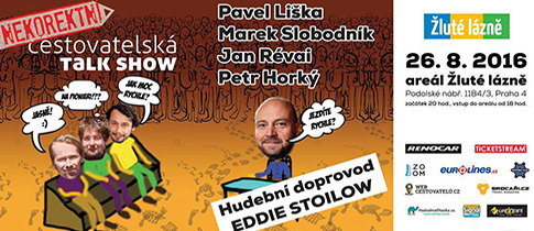 ROZHOVOR: Vyzpovídali jsme i herce a motorkáře Pavla Lišku před akcí Nekorektní cestovatelská Talk Show