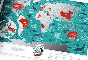 SOUTĚŽ: Vyhrajte jednu ze 3 stíracích map Travel Map Marine World. UKONČENO