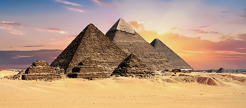 Majestátné egyptské pyramidy 