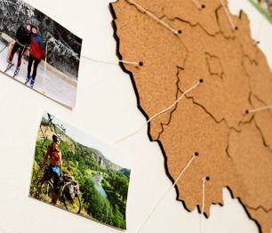 SOUTĚŽ: Vyhrajte samolepící korkovou mapku a vystavte své cestovatelské vzpomínky na obdiv. UKONČENO