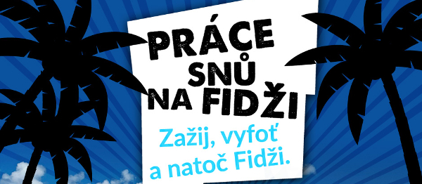 Zapoj se do soutěže s CK Go2 a získej práci snů na Fidži! Zažij, vyfoť a natoč Fidži