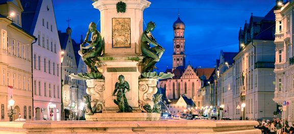 Tipy na nejatraktivnější místa v německém Augsburgu