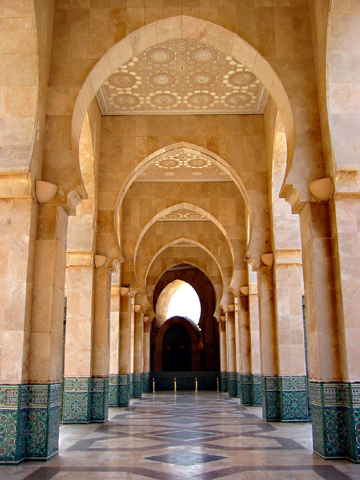 V mešitě Hassana II.