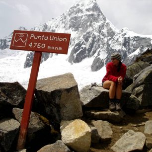 Santa Cruz trek - sedlo