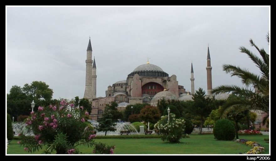 Aya Sofia v Istanbulu.