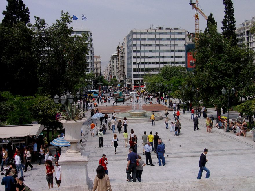 Srdce moderních Athén - náměstí Syntagma