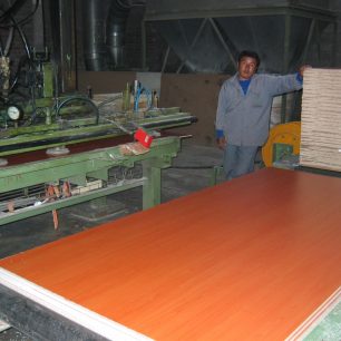 Výroba dřevotřísky; Bhutan Board Products Ltd., Gedu