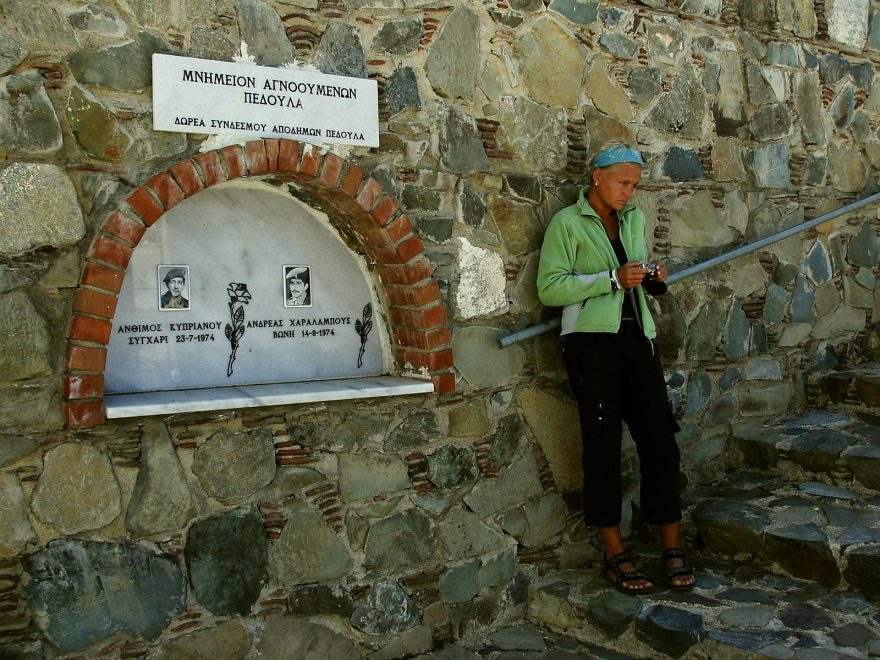 Kyperská část ostrova je doslova poseta pomníky těch, kteří události r.1974 nepřežili nebo jsou dodnes nezvěstní