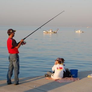 Istanbul - rybáři