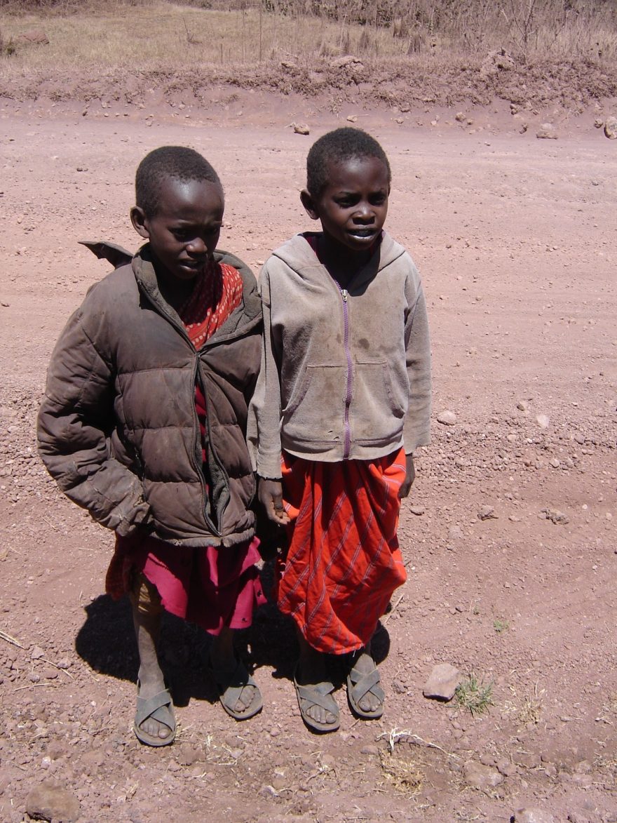masajské děti