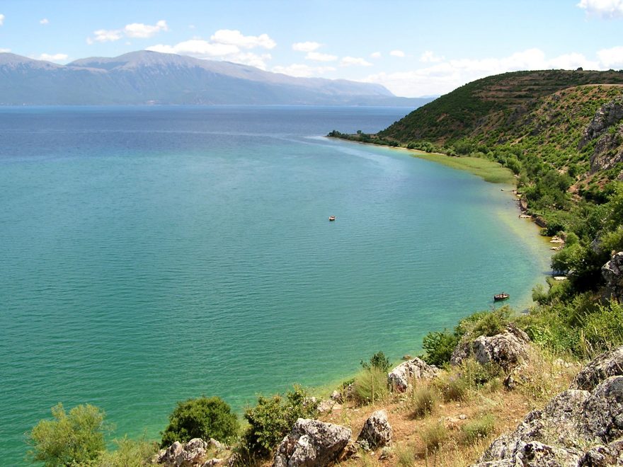 Ochridské jezero, Albánie