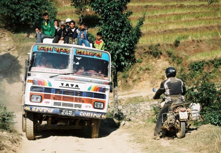 Cesta do Arunghat, Nepál