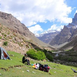 Dolina Sary Šitcharv, Pamír, Tádžikistán