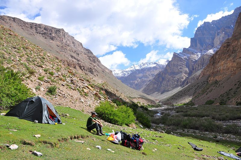 Dolina Sary Šitcharv, Pamír, Tádžikistán