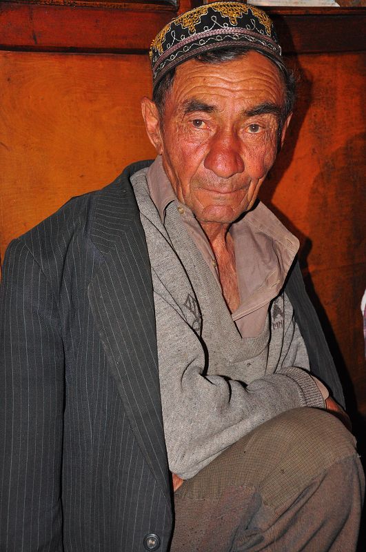 Obyvatel Šitcharvu, Pamír, Tádžkistán