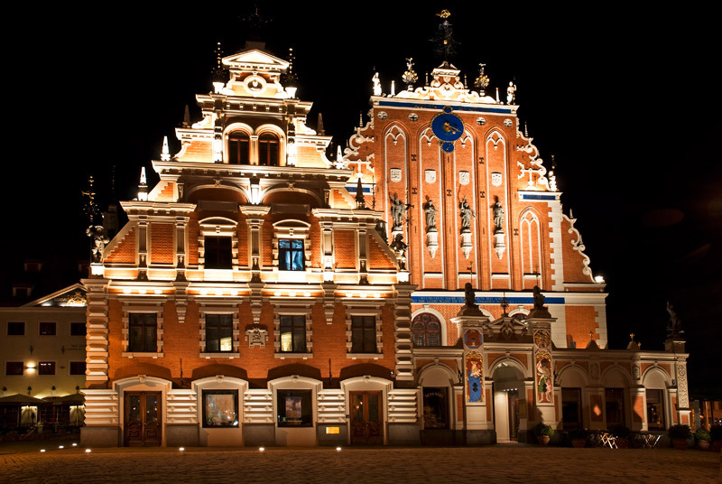 Náměstí, Riga, Lotyšsko
