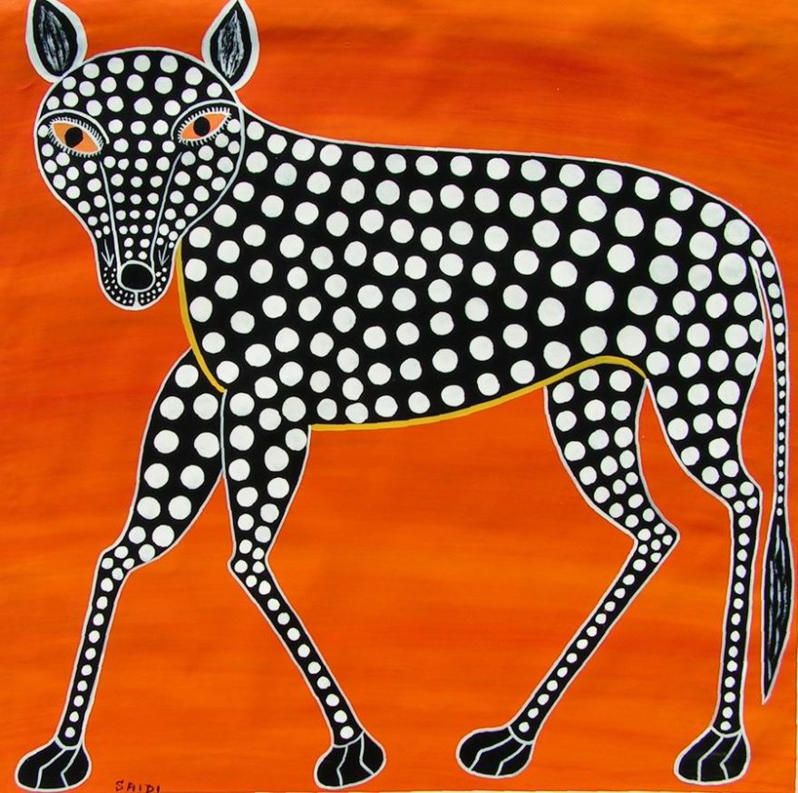 Tingatinga - hyena Saidi
