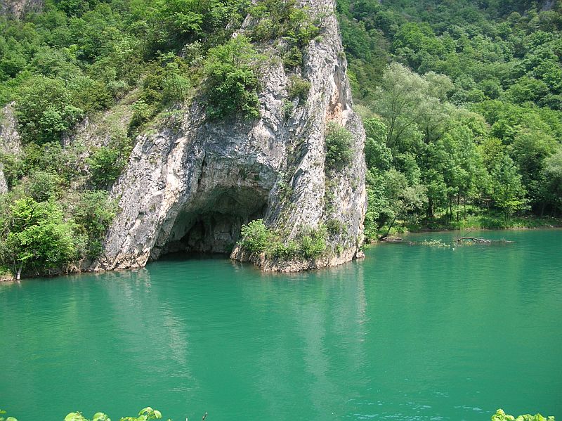 Kaňon Matka, skalní útvary