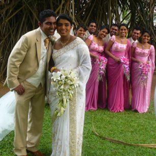 Svatba na Srí Lance