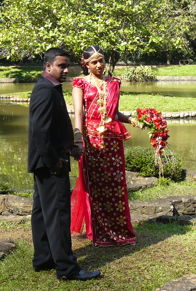 Mladý pár z jižní Indie