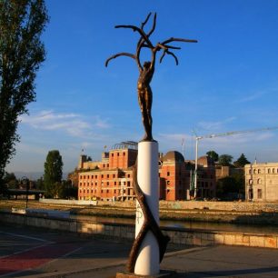 Moje oblíbená socha, Skopje, Makedonie