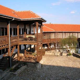 Kláštěrní ubytovna, Treskavec, Makedonie