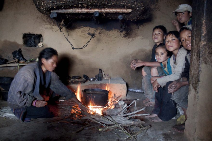 U Bibiho doma, Nepál