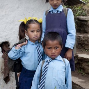 Školáci, Nepál