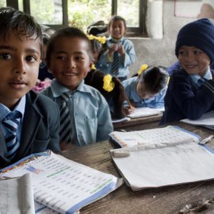 Ve třídě, Nepál