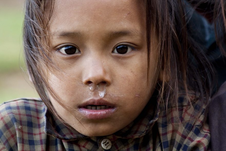 Holčička, Nepál