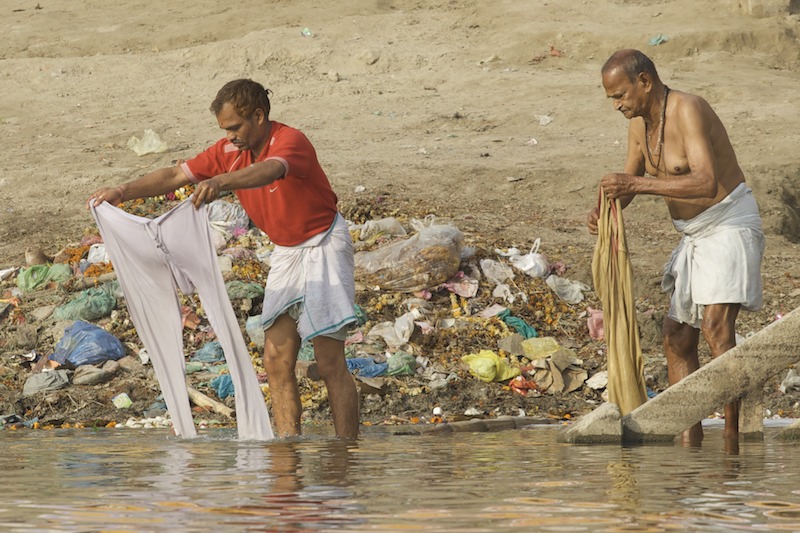 odpadky jako přirozená součást života, Indie