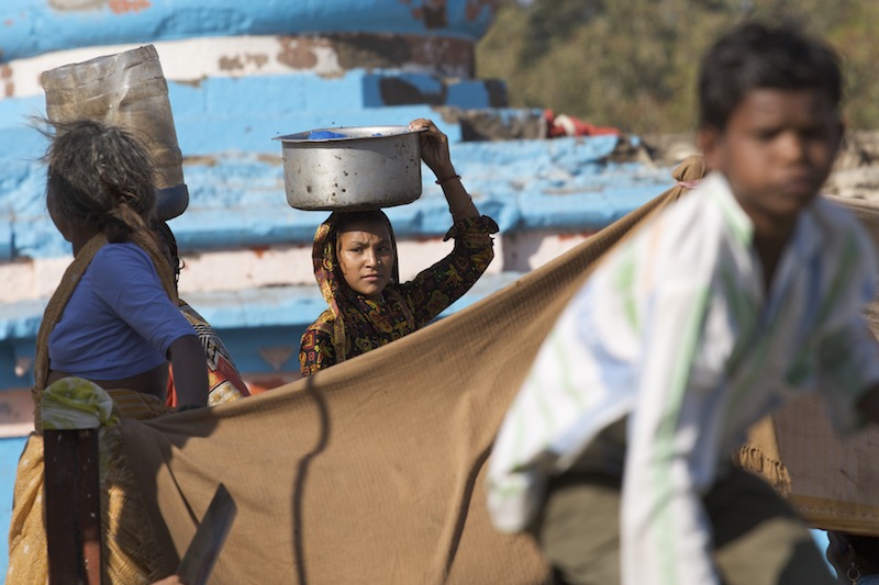 život na ulici, Indie