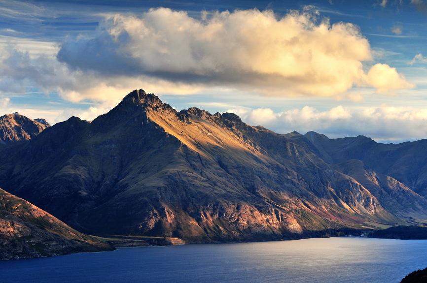 Podzimní podvečer, Jižní Alpy