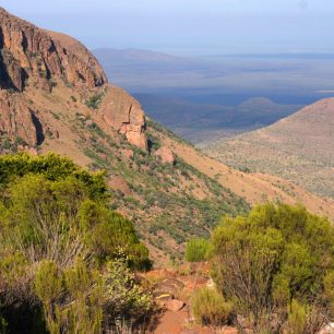 Výhled z kopce vás nenechá na pochybách, kde jste