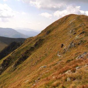 Když už se vyškrábete na hřeben, docela to šlape