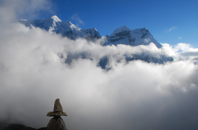 Výhled nad mraky, Nepál