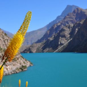 Jezero Khazar Chashma, Fanské hory, Tádžikistán