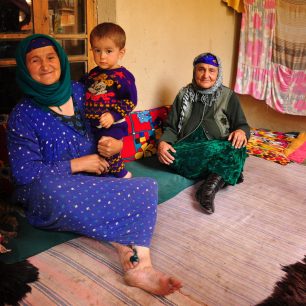 Na návštěvě u Tádžické rodiny, Fanské hory, Tádžikistán