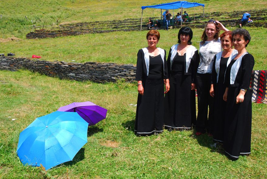 Oslavy v Omalo, Gruzie