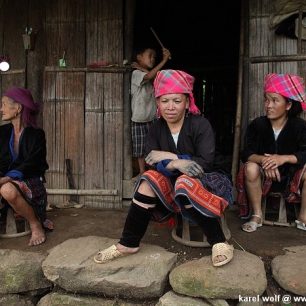 Černí Hmongové z oblasti Lai Chau, Vietnam