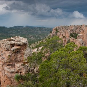 Klid před bouří, Sierra de Organos, Mexiko