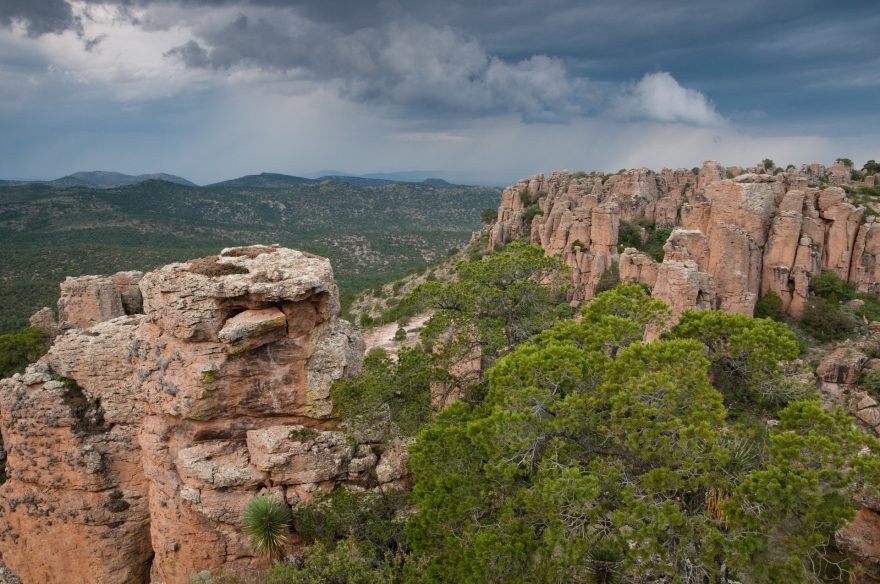 Klid před bouří, Sierra de Organos, Mexiko