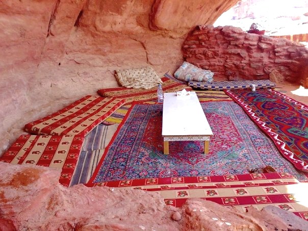 Ideální místo pro odpočinek, Wádí Rum, Jordánsko