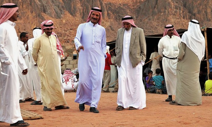 Tradiční oblečení, Wádí Rum, Jordánsko