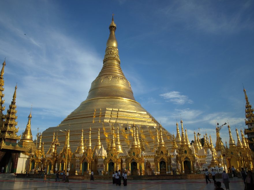 Zlatá pagoda, Rangún, Myanma