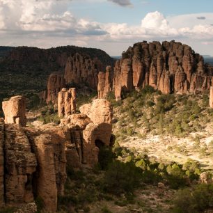 Hory v Sierra de Organos, Mexiko